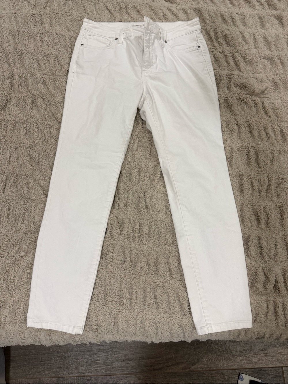 Tommy Bahama Slim Straight White Jeans